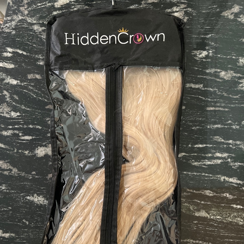 Hidden Crown Blonde Halo